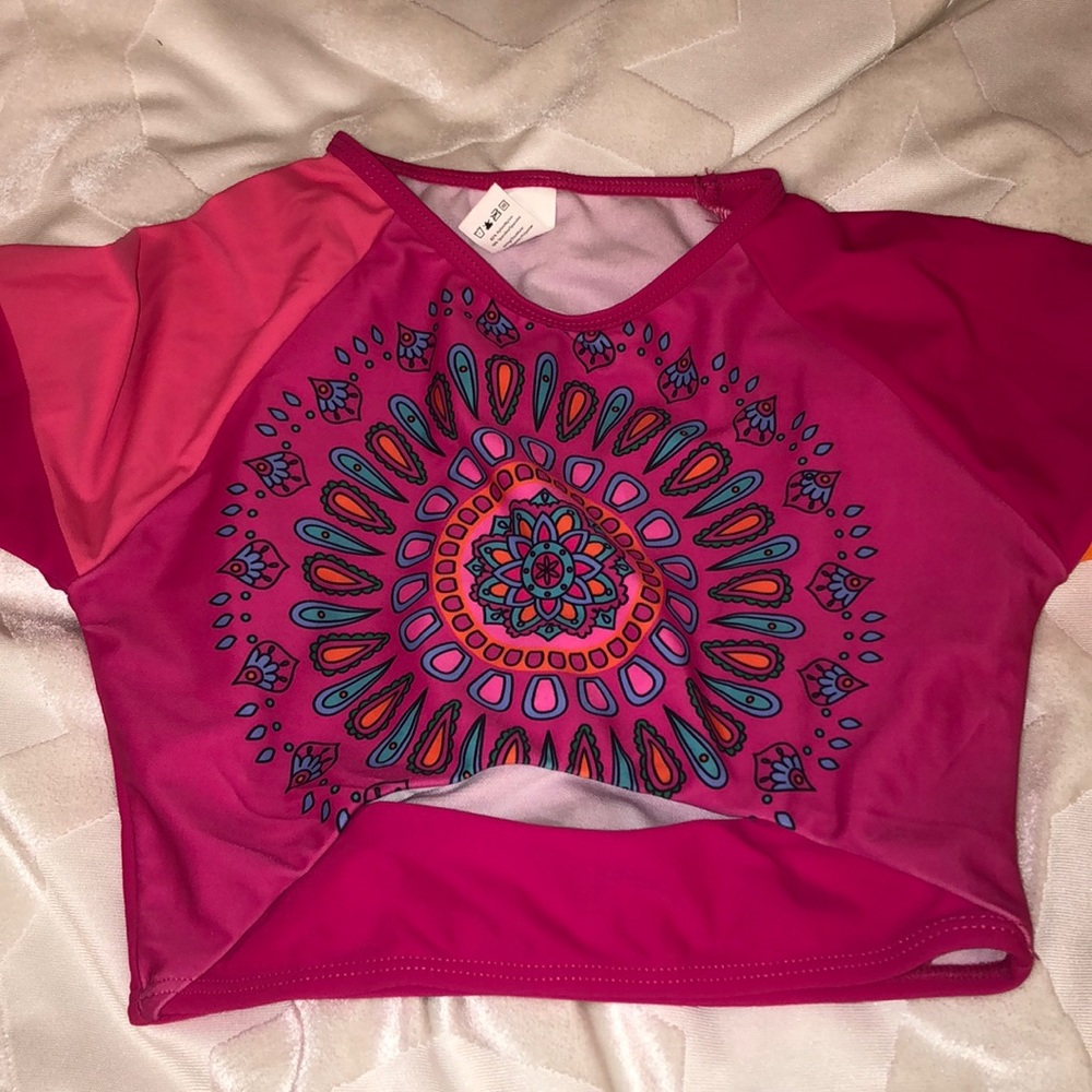 Kids Long Sleeved Bathing Suit Top